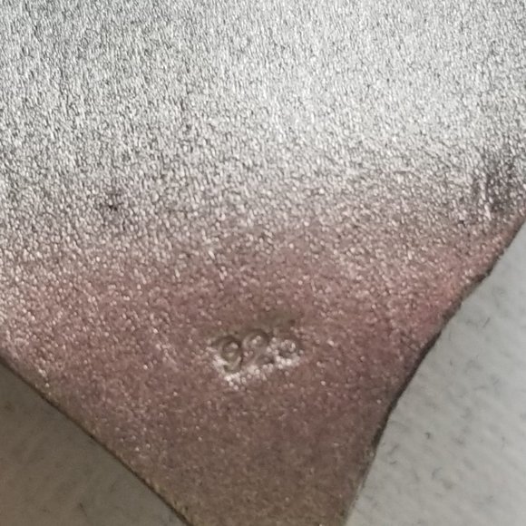 925 Sterling Silver Non Tarnish Large Teardrop Inverted Pear Pearl Earrings - Picture 9 of 10